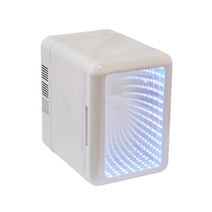 🧊 LIMITED-TIME 50% OFF! ✨ Mini Dimmable LED Fridge – Hot/Cold, 4L, Portable, 28dB Quiet ❄️