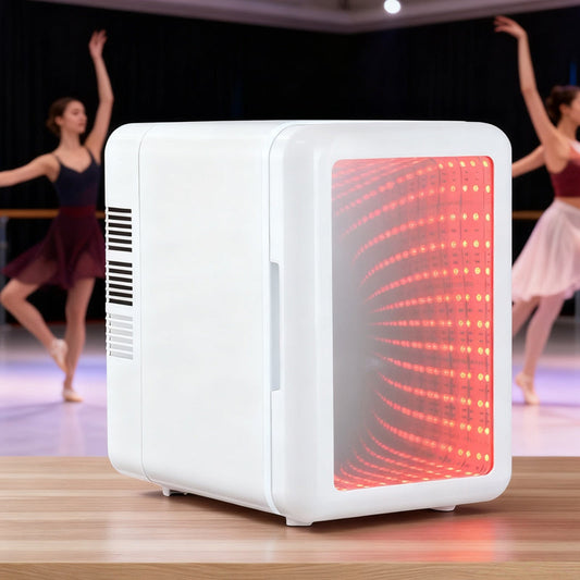 🧊 LIMITED-TIME 50% OFF! ✨ Mini Dimmable LED Fridge – Hot/Cold, 4L, Portable, 28dB Quiet ❄️