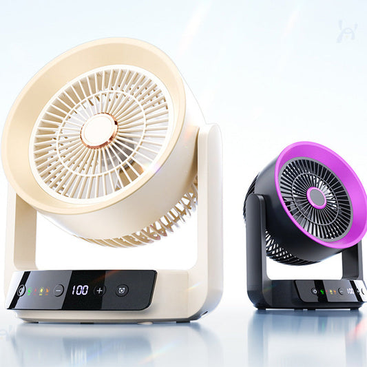 💨 LIMITED-TIME 50% OFF! ✨ Quiet Desktop Fan – 100 Speeds, LED Display, Turbo Airflow 🌀