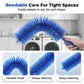 🧹 LIMITED-TIME BUY 1 GET 1 FREE! ✨ 360° Flexible Cleaning Brush – Bendable, Dense Bristl