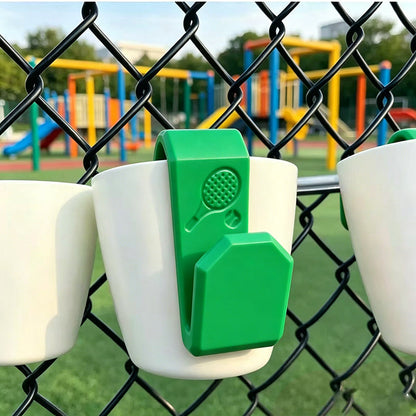 🎾 LIMITED-TIME 50% OFF! ✨ Heavy-Duty Tennis Fence Hook – Hands-Free, Secure, 3D Printed 🎒