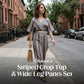 👚 LIMITED-TIME 50% OFF! ✨ Striped Crop Top & Wide-Leg Pants Set – Flowy, Breathable, Resort Style 🏖️