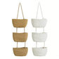 🧺 LIMITED-TIME 50% OFF! ✨ Wall-Hanging Storage Organizer – 3-Tier, Boho Style, Space-Saving 🏡