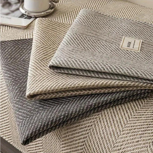 🛋️ LIMITED-TIME 50% OFF! ✨ Herringbone Sofa Cover – Non-Slip, Cotton Linen