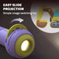 🔦 LIMITED-TIME 50% OFF! 💥 Children's Projector Flashlight Toy – 2-in-1, No Focus Needed, Gentle Light ✨