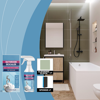 🚿 LIMITED-TIME BUY 2 GET 1 FREE! ✨ All-in-One Bathroom Cleaning Spray Set – Powerful, Non-Toxic, Easy 🧽