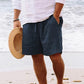 🩳 LIMITED-TIME 50% OFF! ✨ Men’s Casual Summer Shorts – Drawstring Waist, Lightweight, Versati
