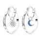 🌙 LIMITED-TIME 50% OFF! ✨ Celestial Sun & Moon Hoops – Layered, Symbolic, Hypoallergenic ✨