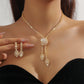 🌼 LIMITED-TIME 50% OFF! ✨ Women's Zircon Flower Jewelry Set – Elegant, Sparkling, Ready-to-Gift 💎