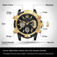 ⌚ LIMITED-TIME 50% OFF! 💥 Men's Quartz Sports Watch – Dual Display, 3ATM Waterproof, Multifunctional ✨