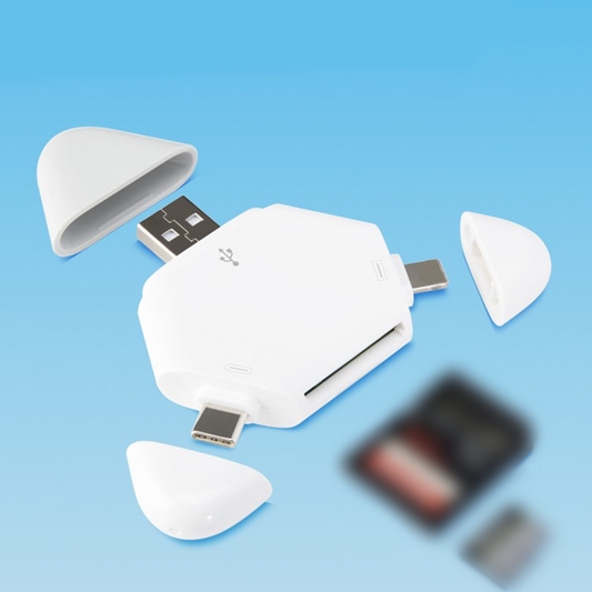 💳 LIMITED-TIME 50% OFF! ✨ 3-in-1 Magnetic Card Reader – USB/Type-C/Micro, Dust-Proof, Portable 🧲