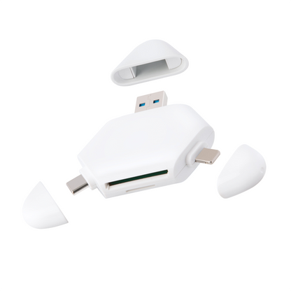 💳 LIMITED-TIME 50% OFF! ✨ 3-in-1 Magnetic Card Reader – USB/Type-C/Micro, Dust-Proof, Portable 🧲