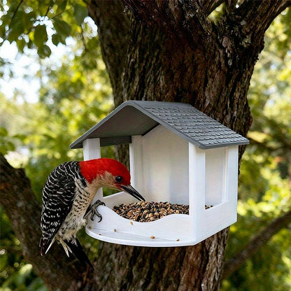🐦 LIMITED-TIME 50% OFF! ✨ Hanging Bird Feeder – Gazebo Style, Weatherproof, Easy Fill 🌿