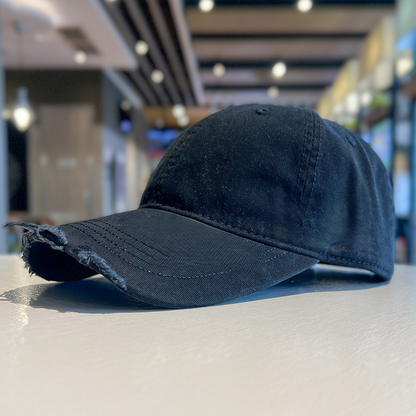 🧢 LIMITED-TIME 50% OFF! ✨ Graffiti Baseball Hat – "Never Give Up", Distressed, Breathable 🎨