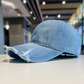 🧢 LIMITED-TIME 50% OFF! ✨ Graffiti Baseball Hat – "Never Give Up", Distressed, Breathable 🎨