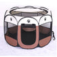 🐾 LIMITED-TIME 50% OFF! ✨ Summer Pet Portable Playpen – Lightweight, Foldable, Safe Outdoor Fun 🏕️
