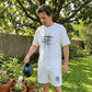 👕 LIMITED-TIME 50% OFF! ✨ Men's Casual 2-Piece Set – Heat Transfer Print, Loose Fit, Cotton Blend ☀️