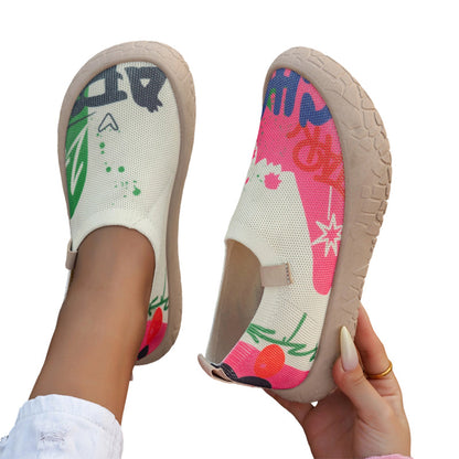 👟 LIMITED-TIME 50% OFF! ✨ Women's Fashion Walking Shoes – Breathable Knit, Flexible Sole, Slip-On ☀️