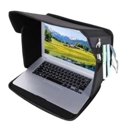 💻 LIMITED-TIME 50% OFF! ✨ 2-in-1 Laptop Case – Anti-Glare Sunshade, Privacy Shield, Portable