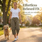 👖 LIMITED-TIME 50% OFF! 💥 Women's Relaxed Casual Cargo Capris – Utility Pockets, Breathable, Relaxed Fit ✨