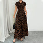 🐆 LIMITED-TIME 50% OFF! 💥 Women's Elegant Leopard Print Lapel Dress – Chic, Flattering, Versatile Style ✨