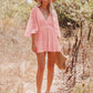 👗 LIMITED-TIME 50% OFF! 💥 Women's Lace Crochet Romper Dress with Built-in Shorts – Cotton, Elastic Waist, Lined ✨