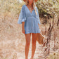 👗 LIMITED-TIME 50% OFF! 💥 Women's Lace Crochet Romper Dress with Built-in Shorts – Cotton, Elastic Waist, Lined ✨