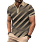 👔 LIMITED-TIME 50% OFF! 💥 Men's Geometric Print Collared Shirt – Muscle Fit, Breathable, Fade Resistant ✨