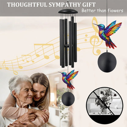 🎵 LIMITED-TIME 50% OFF! 💥 Vintage Metal Memorial Wind Chime – Soothing Melody, Rust-Resistant Aluminum, Retro Design ✨