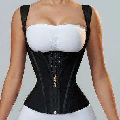 👙 LIMITED-TIME 50% OFF! 💥 Women's Waist Cincher Tank Top – Firm Tummy Control, Push-Up Bust, Postpartum Recovery ✨