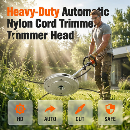 🌿 LIMITED-TIME 50% OFF! 💥 Heavy-Duty Brush Cutter Blade – Hardened Steel, Extended Radius, Universal Fit ✨