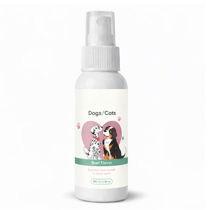 🐾 LIMITED-TIME 50% OFF! 💥 Pet Dental Spray for Dogs & Cats – Fresh Breath, Tartar Control, Natural Formula ✨