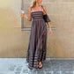 Women's Striped Cami Maxi Dress