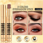 🎨 LIMITED-TIME BUY 1 GET 1 FREE! 💥 3-in-1 Gradient Eyeshadow Stick – One Swipe, Curved Nib, Waterproof ✨