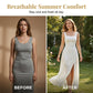👗 LIMITED-TIME 50% OFF! 💥 Women's Sleeveless Square Neck Split Maxi Dress – 3D Texture, Thigh Slit, Bowtie Back ✨