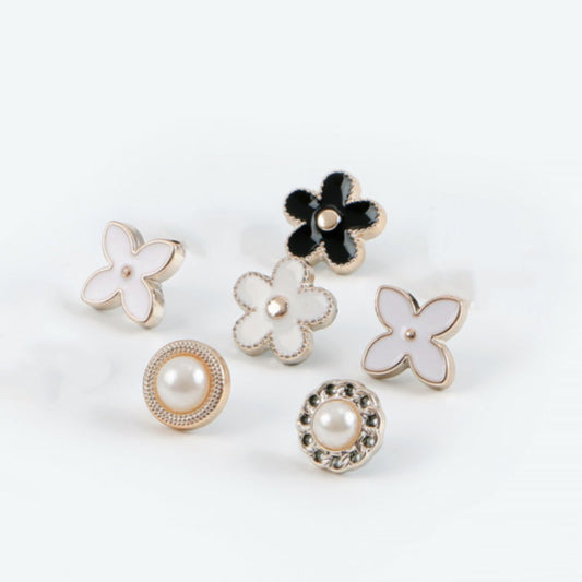 📢📢50% OFF !! ⏰Women's No-Sew Anti-Exposure Brooch Buttons