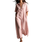 👗 LIMITED-TIME 50% OFF! 💥 Women's Elegant Cotton Linen Short Sleeve Lapel Dress – Breathable, Flowy, Hidden Pockets ✨