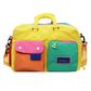 🎒 LIMITED-TIME 50% OFF! 💥 Casual Color Block Overnight Bag – Dual Front Compartments, Durable Fabric, Versatile ✨