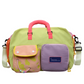 🎒 LIMITED-TIME 50% OFF! 💥 Casual Color Block Overnight Bag – Dual Front Compartments, Durable Fabric, Versatile ✨