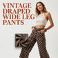👖 LIMITED-TIME 50% OFF! 💥 Women's Casual Polka Dot Wide Leg Pants – Vintage, High Elastic Waist, Side Pockets ✨