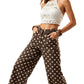 👖 LIMITED-TIME 50% OFF! 💥 Women's Casual Polka Dot Wide Leg Pants – Vintage, High Elastic Waist, Side Pockets ✨