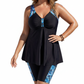 👙 LIMITED-TIME 50% OFF! 💥 Women's Flowy Tankini Top and Shorts Bathing Suit – Tummy Control, Modest Coverage ✨