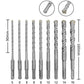 🔧 LIMITED-TIME 50% OFF! 💥 9-Piece SDS Plus Hammer Drill Bit Set – Tungsten Carbide Tip, U-Shaped Flute, Versatile ✨