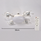 🌀 LIMITED-TIME 50% OFF! 💥 Remote-Controlled LED Ceiling Fan Light – Foldable Blades, Smart Controls, Eye-Friendly ✨