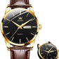 ⌚ LIMITED-TIME 50% OFF! 💥 Men's Simple Watch with Day & Date – Stainless Steel, Luminous Hands, Classic ✨