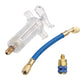 🔧 LIMITED-TIME 50% OFF! 💥 Precision AC Oil Dye Injector – Brass Construction, High Pressure Hose, Clear Barrel ✨