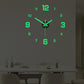 🕰️ LIMITED-TIME 50% OFF! 💥 3D DIY Luminous Acrylic Wall Clock Set – Silent Movement, Drill-Free, Custom Size ✨