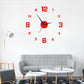 🕰️ LIMITED-TIME 50% OFF! 💥 3D DIY Luminous Acrylic Wall Clock Set – Silent Movement, Drill-Free, Custom Size ✨