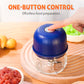 🔪 LIMITED-TIME 50% OFF! 💥 Wireless Mini Food Chopper – USB Rechargeable, One-Touch, Stainless Blades ✨