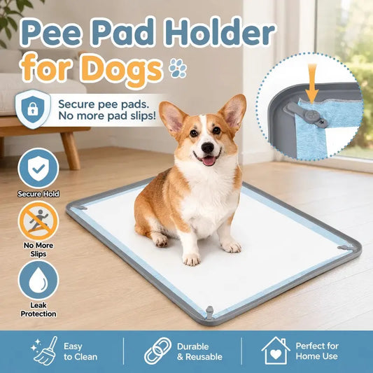 🐾 LIMITED-TIME 50% OFF! 💥 Splash-Proof Silicone Pet Pad – L-Shaped, Waterproof, Anti-Slip, Easy Clean ✨